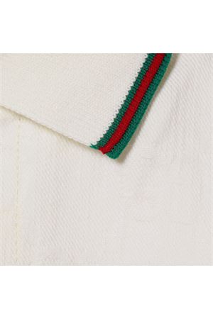 white cotton jacket GUCCI KIDS | 805164XDC569692